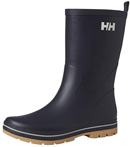 Helly Hansen Uomo Stivali Impermeabili di Gomma Midsund 3, Blu Navy, 45