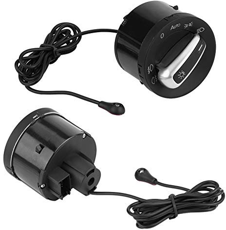 Auto Scheinwerfer Lampe Schalter Scheinwer Ferschalter Sensor Taste Scheinwerfersteuerschalter Lichtsensormodul Schalter Für MK6 MK5 Auto Integrierter Schaltknopf