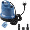 EXLECO Mini Bomba de Agua Sumergible para Acuario, 4500 L/H, 130W, 230V, Altura de Extracción de 3,8m, Cable de 2,5 m, Diámetro de Salida de 16/20/25mm, para Jardines, Acuarios, Etanques, Pozos