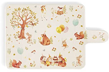 Isabelle Rose Tagliere in Porcellana Cucina Shabby Chic Forest Party 5406