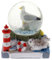 Generic Maritime Schneekugel Möwe Leuchtturm Seehund Strandkorb Souvenir Nordsee Ostsee