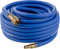 Poppstar Tubo per aria compressa attacco rapido 15 metri (PVC ibrido con tessuto, raccordi rapidi in ottone) tubo compressore aria 20 bar, blu