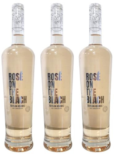 3 Magnum Rosé On The Beach ICONIC, AOP Languedoc 2023 - Vin Rosé Casher, Kosher Wine - 3 magnum x 150 cl