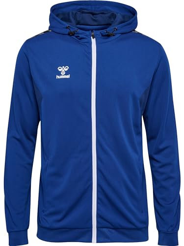 hummel Herren Hmlauthentic Pl Zip Hoodie Sweatshirt, True Blue, XXL EU