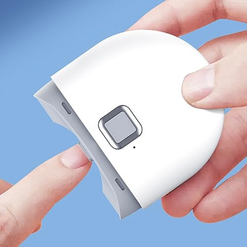 Baby-Nagelfeile, Elektrischer Nagelschneider, Elektrischer Nagelknipser, Tragbare Fingernagel-Trimmerfeile Mit Beleuchtung Für Kinder Und ältere Menschen(clipper)