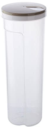 Blogiiup Pasta Containers, Pasta Keeper with Measure Hole, Airtight Food Storage Containers, Spaghetti Noodles Plastic Storage Box for Home Kitchen