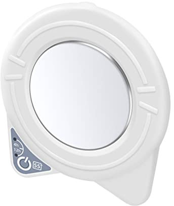 MAGICLULU Coffee Cup Warmer Milk Warmer Pad USB Heated Cat-Shaped 55°C Mug Coaster Waterproof Easy Clean Textured Panel for Office Home Desk Tea Coffee Milk (White)