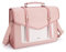 ECOSUSI Laptop Bag for Women 15.6 inch PU Leather Large Ladies Messenger Bag Professional Work Briefcase Computer Satchel Bag,Pink