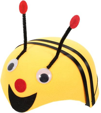 Ciieeo Biene Tier Hüte Cartoon Stirnbänder Kinder Kappe Kopfbedeckung Tiere Geburtstag Party Hüte Kronen Geburtstag Hüte Zoo Partyzubehör