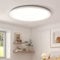 Aisutha Deckenlampe Rund 4500K,LED Deckenleuchte 18W,1800lm,IP54 Wasserdichte Badezimmer Lampe für Wohnzimmer Küche Schlafzimmer Flur Balkon,Ultra Dünn Led Lampen Deckenlampen Ø220*H25mm
