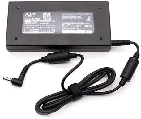 Adapter for MSI Gaming Laptop Charger 180W 150W 120W, FOR MSI GF63 GF75 Thin with UK Power Cord