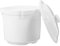 GALPADA pentola di stufato cucinando tazze da dessert ciotole per zuppa con coperchio ciotole da dessert coperto cuocipappa zuppiera tazza di stufato ciotola decorativa ceramica bianca