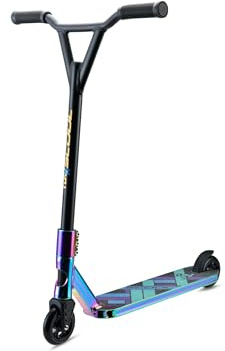 Stuntscooter – S'COOL Flax 8.6 Stunt - Stunt Scooter für Kinder & Jugendliche – Freestyle Scooter für Skatepark & Straße – robust, leicht, Aluminium-Deck, ideal für Tricks & Anfänger
