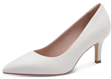 Tamaris Damen Pumps Leder | 1-22434-41 – Pull-on, TOUCH-IT Fußbett, Stilettoabsatz 7,5 cm