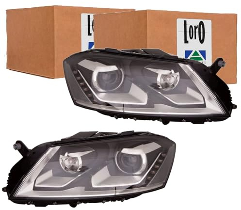 BandelOne 2x Abakus Scheinwerfer Satz | 441-11G7LMLEAD2 + 441-11G7RMLEAD2 Kompatibel mit Passat Alltrack B7 Variant (365),Passat B7 (362),Passat B7 Variant (365)