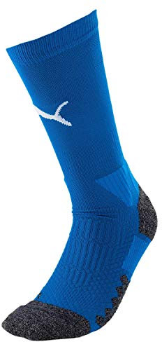 PUMA Herren LIGA Training Crew Socks Stutzen, Electric Blue Lemonade White, 1