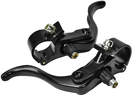 Fahrrad-Bremshebel, 24 mm, Mountainbike, aus Aluminium, Legierung, Bremshebel, für Fahrrad, Zubehör (schwarz)
