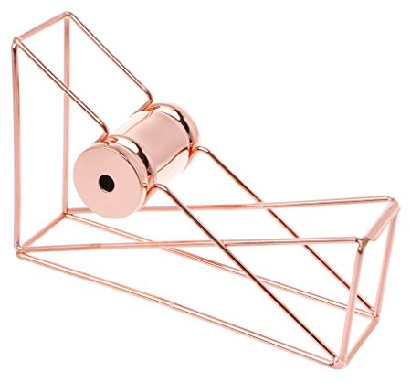 FATTERYU Rose Gold Hollow Tape Cutter Washi Storage Organizer Stationery Office Supplies