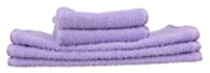 ARTG Towelzz® Lot de 10 Gants de Toilette Violet