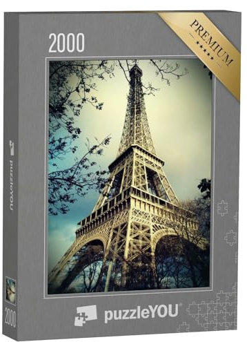 puzzleYOU: Puzzle 2000 Teile „Eiffelturm in Paris, Frankreich“ – aus der Puzzle-Kollektion Paris, Eiffelturm