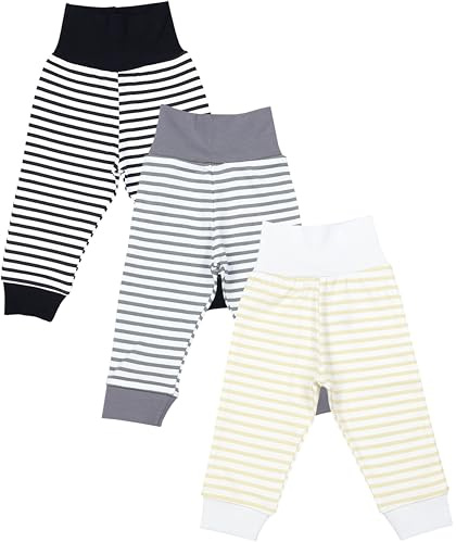 TupTam Pumphose Baby Jungen 3er Pack – Bequeme Baby Hosen Jungen aus Baumwolle, Oeko-TEX Zertifiziert