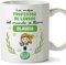 MUGFFINS Tazas Personalizadas para PROFESORA DE LENGUA mujer - En Español - Eres Mejor del Mundo - 11 oz / 330 ml - Regalo Personalizable original y divertido