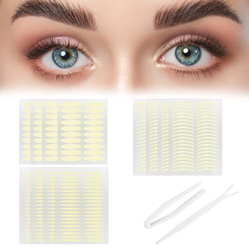 Schlupflider Stripes,Double-Sided Eyelid Tapes,960 Stück Augenlid Stripes Unsichtbare,Augenlidklebeband,Schlupflider Tapes,UnsichtbareSofort-Lidstraffung für Unebenheiten/Tropfen/Haubenlider