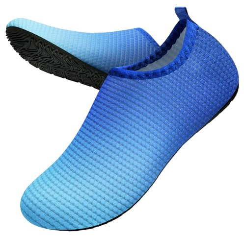 WateLves Chaussures aquatiques pour homme et femme - Chaussures de plage - Séchage rapide - Chaussures pieds nus - Respirantes - Chaussures de surf - Unisexe - Pour la plage, la piscine, le yoga, B