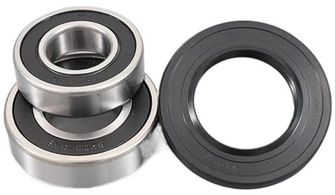 ROEDE Apto para Lavadora de Tambor Haier, Sello de Agua (40 * 66 * 10/11, 5) + rodamientos 2 uds (6205 6206), Piezas de Anillo de Sellado de Aceite