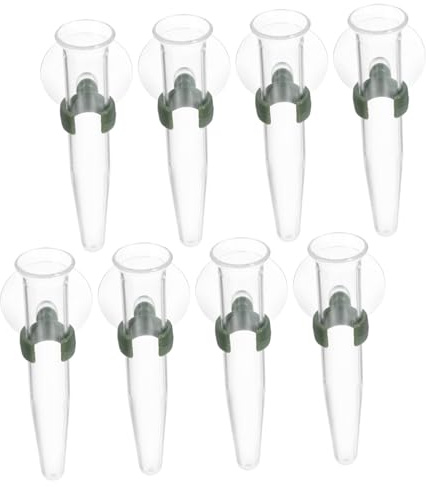 COSMEVIVI Urnenwand Blumenvase Stück Konservierungsvasen Für Tafelaufsätze Picks Fläschchen Testvasen Mit Wasserschläuchen Zur Aufbewahrung Von Blumen Testvasen Für Blumen