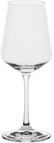 LA PORCELLANA BIANCA - Calice Vino Bianco in vetro, capacità 300ml, collezione Riserva