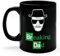 BARTME DESIGN Tasse mit Aufschrift Breaking Bad Dad und Aufschrift Best Ever Back, doppelseitig, schwarz, 325 ml