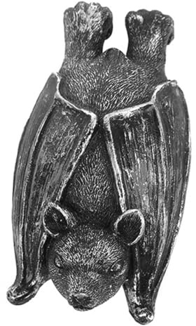 Nicear Bat Plant Pot Hanger Resin Statue Bat Outdoor Garden Lawn Ornaments Suitable for Cabinets Desks Window Sills