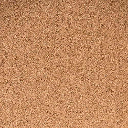 Biosughero - BioFlex Pan - Pannelli in sughero supercompresso a grana fine per isolamento termico e acustico - Dimensioni 50x100cm - Spessori 2-3-5-6-10mm (6 mm - conf 12,5 mq)