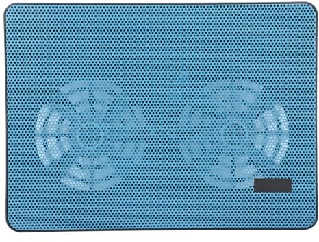 Laptop -Kühlkissen für den Laptop innerhalb von 17 Zoll Gaming Lap Cooling Ständer Dual -Lüfterkühler, verhindert, DASS Überhitzung, Slim Still, USB angetrieben Wird