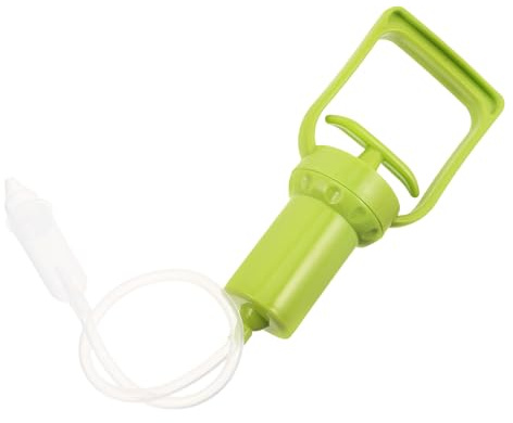 Manuelles Nasenabsauggerät Weihnachten Event für Kleinkinder, Frei, Tragbar | Ergonomischer Griff, 10ml Spritze, Vollständig Zerlegbar, Pull Push Mechanismus, Transparentes Design