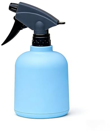 Plant Mister Spray Bottle, 600ML Plastic Trigger Water Spray Bottle, Blue | Indoor Spray Bottle, Refillable Mini Watering Can, Water Spray Bottle for Plants Gardening Cleaning House
