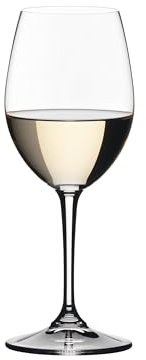 RIEDEL Vivant 0484/01 Lot de 4 verres à vin blanc en cristal Transparent