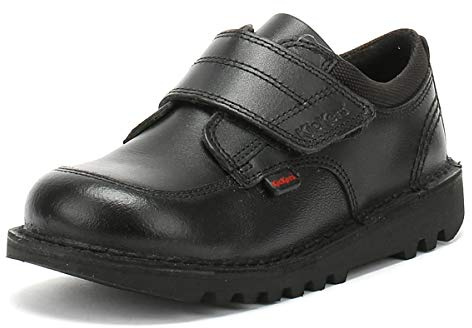 Kickers Boy's Kick Scuff Lo School Shoes | Smart Everyday School Look | Everyday Comfort Fit, Cushioned for All-Day Wear
