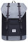 KAUKKO Rucksack Damen Herren Schön und Praktisch Daypack mit Laptopfach für 14 Notebook für Ausflüge, Uni, Schule, 18L