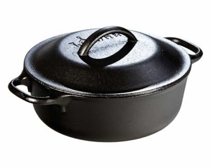 Lodge – Cocotte en fonte naturelle 1,9 litre – Tous feux – Made in USA