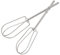 Aoheke Hand Mixer Beaters that works with KitchenAid KHM5APWH7