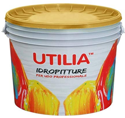 Idropittura Lavabile Traspirante per Interni antimuffa colore bianco confezione da 4 litri