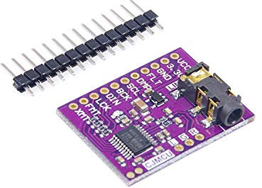 DollaTek PCM5102A Convertisseur numérique-analogique Module de Voix PLL Stéréo DAC Carte Son Carte Jack 3,5 mm stéréo Module Audio numérique 24 Bits pour Raspberry Pi