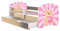 Kinderbett Jugendbett mit einer Schublade und Matratze Sonoma mit Rausfallschutz Lattenrost ACMA II 140x70 160x80 180x80 (10 Teddybär, 180x80 + Bettkasten)