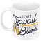 Fabulous Mug Céramique Tout Travail mérite sa Bière Humour Alcool