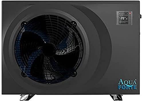 AquaForte Full Inverter Wärmepumpe 11,5 Kilowatt , 10.5 AMP, Leistungsaufnahme Kilowatt 0.19~2.3, Kann sowohl kühlen als auch heizen, geeignet für Schwimmbecken