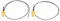2Pcs WiFi Antenna Extension Cable, M.2 External Antenna Cable, Omnidirectional Radiation for M.2 Wireless NGFF 802.11a, 802.11b, 802.11g, 802.11n, 802.11ac, Bluetooth Card 8265, 5B222
