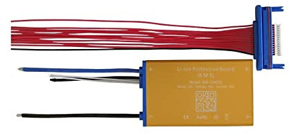 10S 36V (42V) 25A Slim Li-Ion BMS Temperatur Sensor Balance sehr dünn eBike