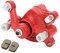 Bremssattel hinten, Scheibenbremssattel, Qiilu Scheibenbremssattel Hinten mit 2 Bremsbelägen Stahllegierung Ersatz für Motovox MBX10 MBX11 MBX12 Mini Bike Moto MM-B80